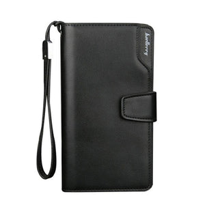PU Leather Long Style Wallet | 4 Styles