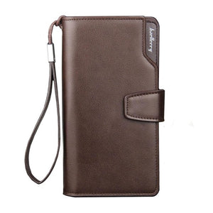 PU Leather Long Style Wallet | 4 Styles