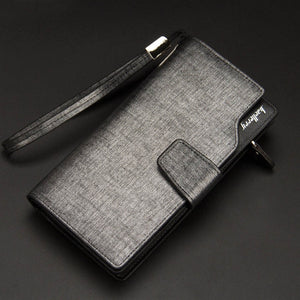 PU Leather Long Style Wallet | 4 Styles