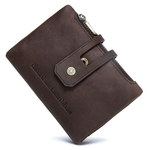 Casual Genuine Leather Wallet - M1238 | 5 Styles