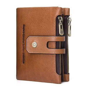 Casual Genuine Leather Wallet - M1238 | 5 Styles