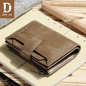 DIDE Genuine Leather Wallet - DQ829C | 2 Styles