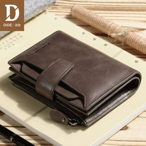DIDE Genuine Leather Wallet - DQ829C | 2 Styles
