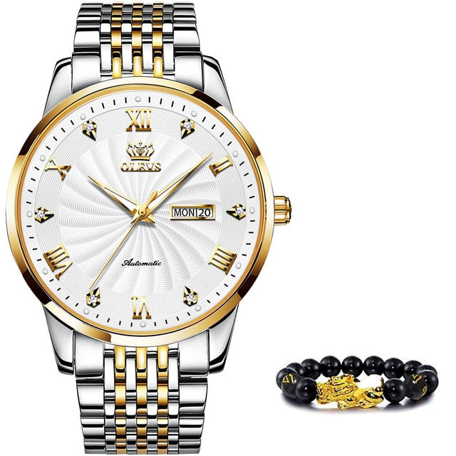OLEVS Luxury Mechanical Watch | 4 Styles