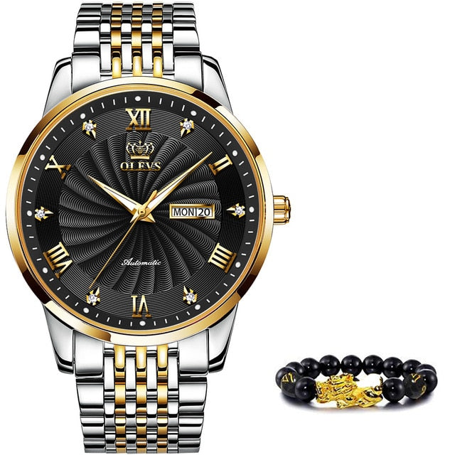 OLEVS Luxury Mechanical Watch | 4 Styles